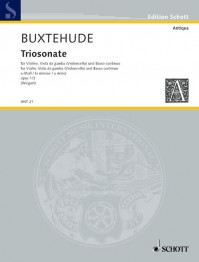 ANT 21 • BUXTEHUDE - Triosonate - Partitur und Stimmen