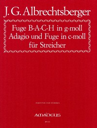 BP 0515 • ALBRECHTSBERGER, J.G.  Fuge B-A-C-H and Adagio