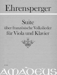 BP 1926 &bull; EHRENSPERGER Suite über französische Volkslieder