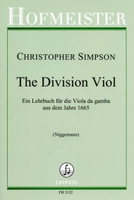 FH 3132 • SIMPSON - The Division Viol or the Art of Playing 