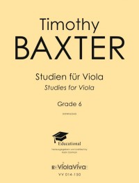 VV 014-150 • BAXTER - Studies for Viola Grade 6 - Viola part