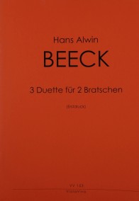 VV 153 • BEECK - Drei Duette - Stimmen: 2, jeweils mit Part
