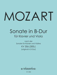 VV 203 • MOZART - Sonate nach KV306 in B-dur