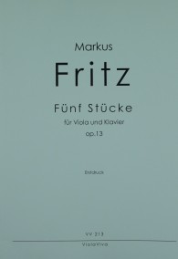 VV 213 • FRITZ - Fünf Stücke - Klavierpartitur