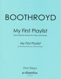 VV 219 • BOOTHROYD - My First Playlist - Partitur und St.