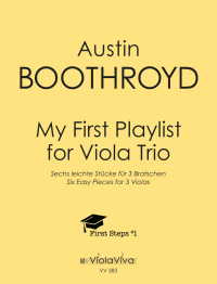 VV 383 &bull; BOOTHROYD - My First Playlist für Viola Trio