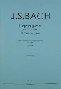 VV 453 • BACH - Präludium und Fuge g-moll, BWV 542