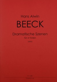 VV 481 • BEECK - Dramatische Szenen für 4 Violen