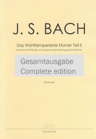VV 602 • BACH - Wohltemp. Klavier 2, die Hefte 1-6