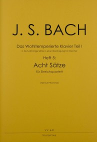 VV 641 • BACH - Wohltemp. Klavier Teil 1, Heft 5